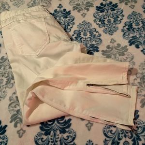 Free people white capris